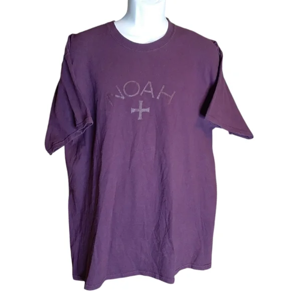 Noah NYC | Eggplant | Big Logo | Cross Tee | XL - Picture 5 of 8